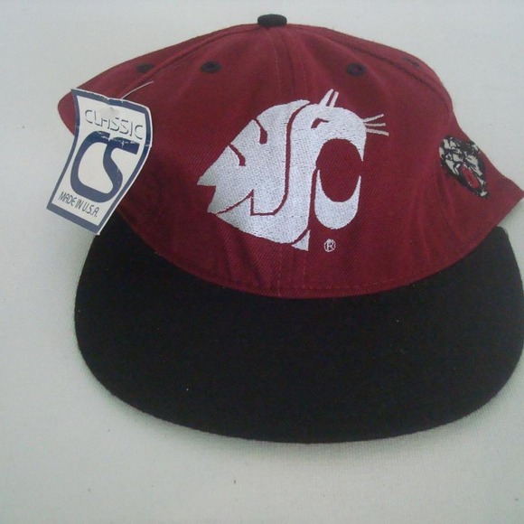 Other - WASHINGTON‎ STATE COUGARS 7 3/8 80S  HAT CAP VINTAGE Y2K 00S Y1